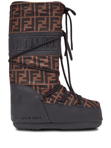 fendi moon boots|fendi high heel boots.